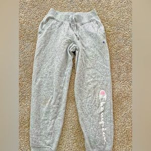 Champion sweatpants for kids. Mint condition with small stain near waistband